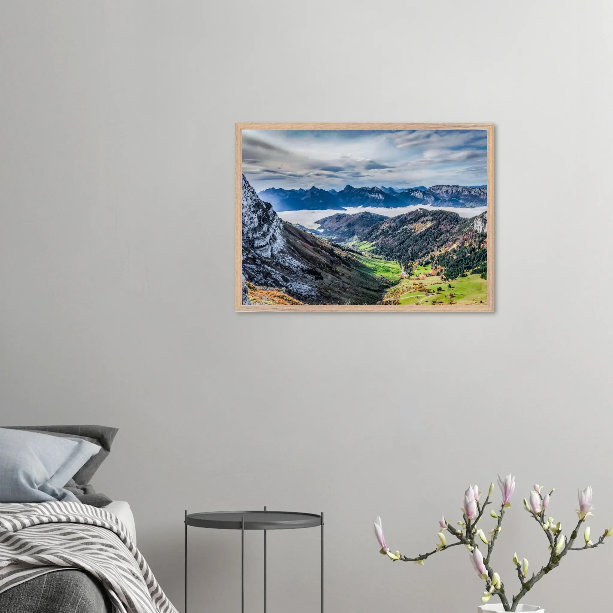 « Depuis la Tournette » – Photographie au coeur d’un cadre d’excéption Photo d\'art déco d\'artiste auteur encadré en bois premium chêne frêne papier épais premium FSC « Depuis la Tournette » – Photographie au coeur d’un cadre d’excéption Photo d\'art déco d\'artiste auteur encadré en bois premium chêne frêne papier épais premium FSC