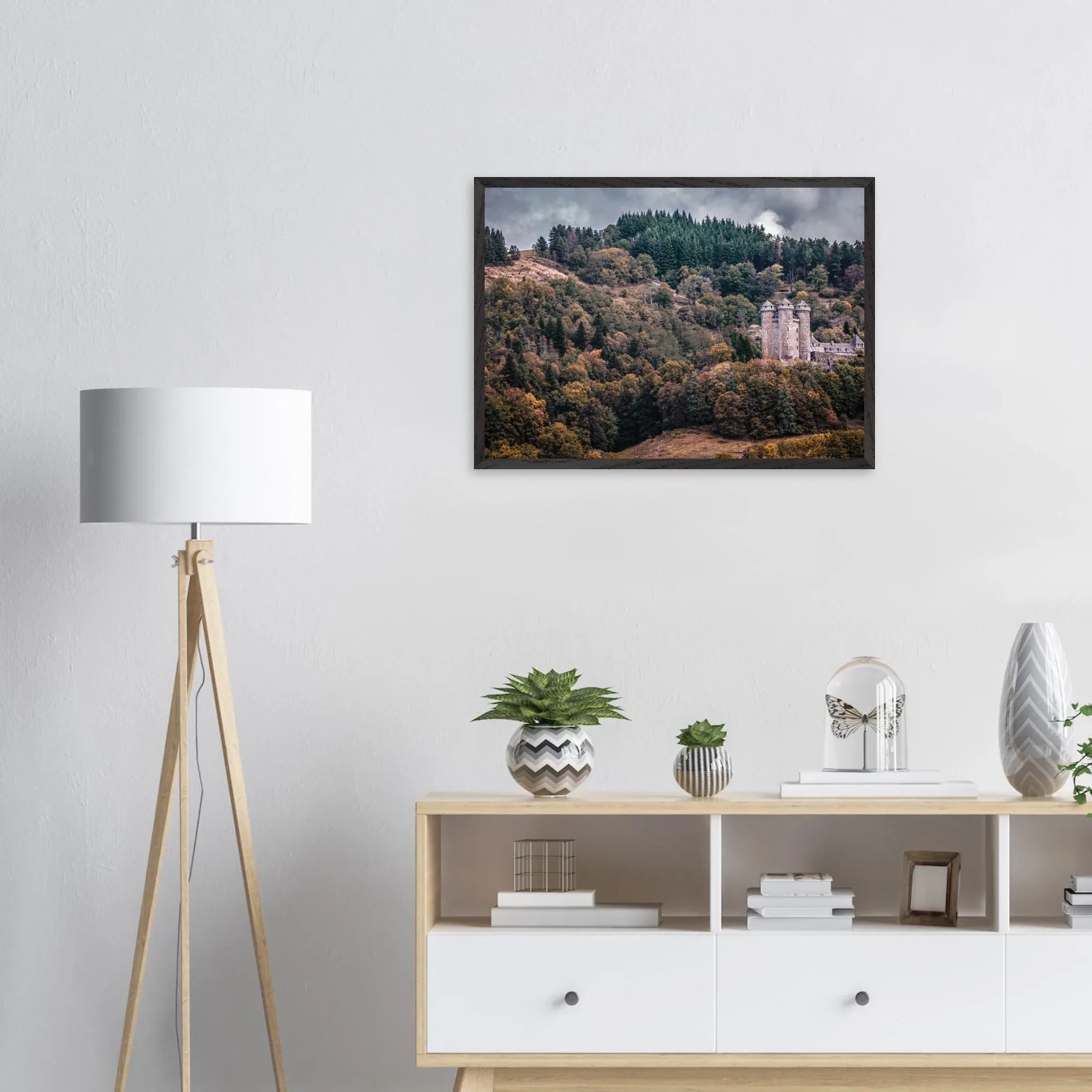 « Frappé d’Estoc » – Art déco – Photo d’un château – cadre en bois Photo d\'art déco d\'artiste auteur encadré en bois premium chêne frêne papier épais premium FSC « Frappé d’Estoc » – Art déco – Photo d’un château – cadre en bois Photo d\'art déco d\'artiste auteur encadré en bois premium chêne frêne papier épais premium FSC