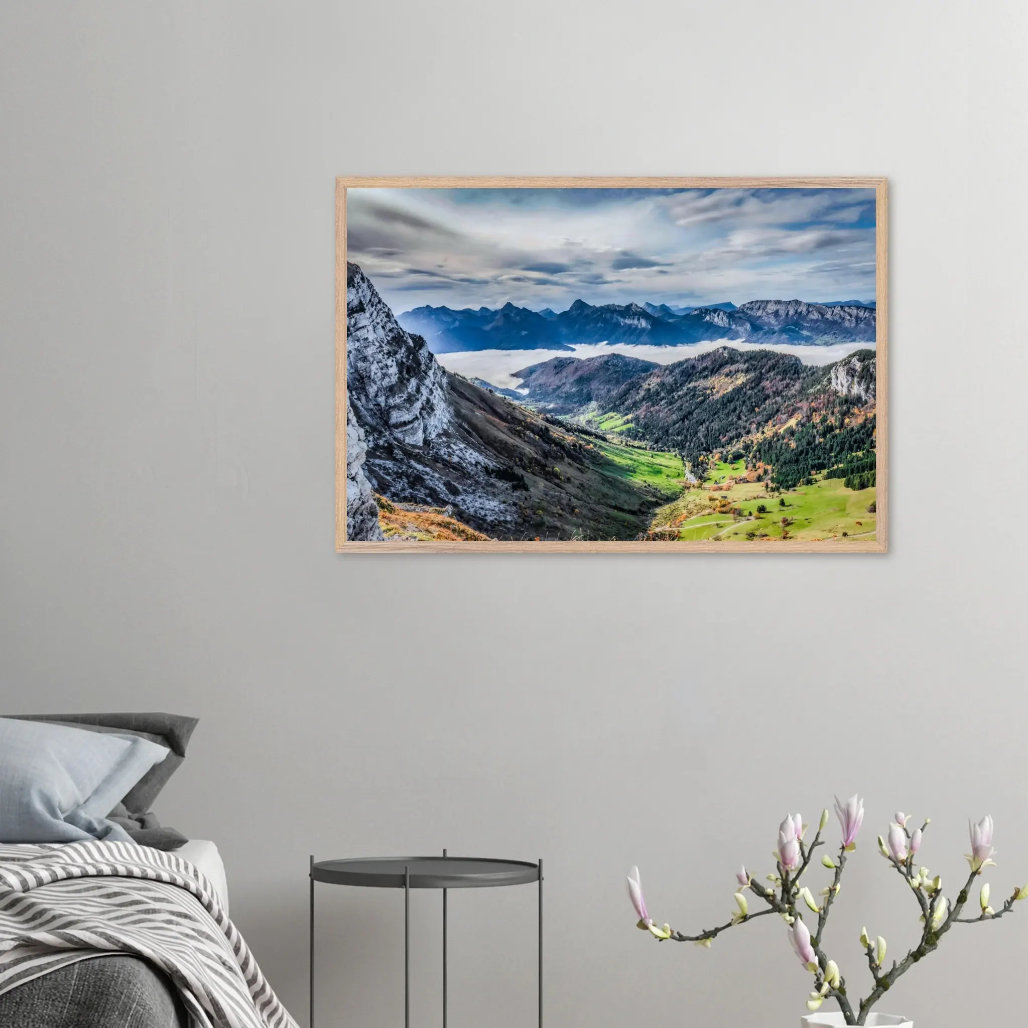 « Depuis la Tournette » – Photographie au coeur d’un cadre d’excéption Photo d\'art déco d\'artiste auteur encadré en bois premium chêne frêne papier épais premium FSC « Depuis la Tournette » – Photographie au coeur d’un cadre d’excéption Photo d\'art déco d\'artiste auteur encadré en bois premium chêne frêne papier épais premium FSC