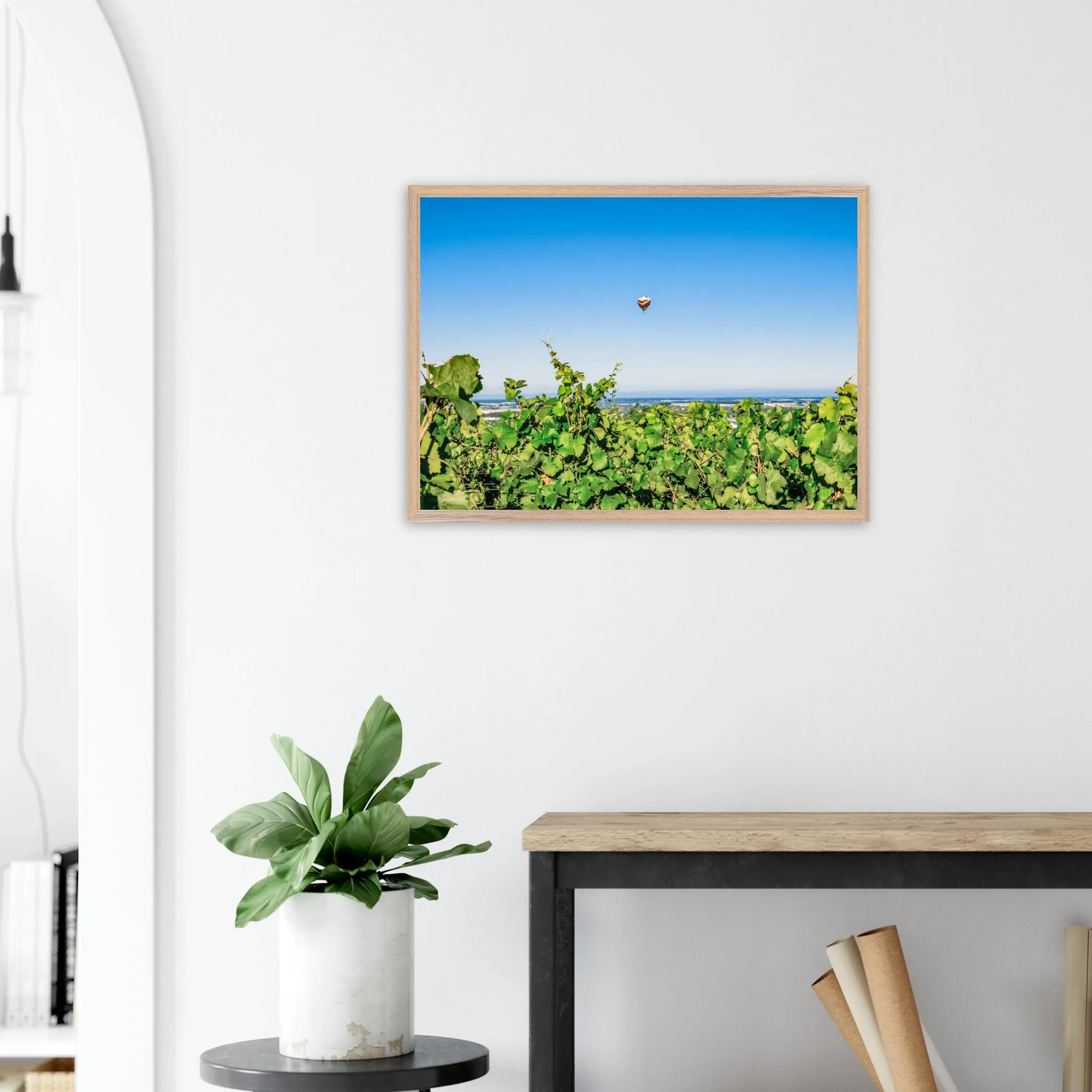 « Une perspective différente » – cadre en bois véritable Photo d\'art déco d\'artiste auteur encadré en bois premium chêne frêne papier épais premium FSC « Une perspective différente » – cadre en bois véritable Photo d\'art déco d\'artiste auteur encadré en bois premium chêne frêne papier épais premium FSC